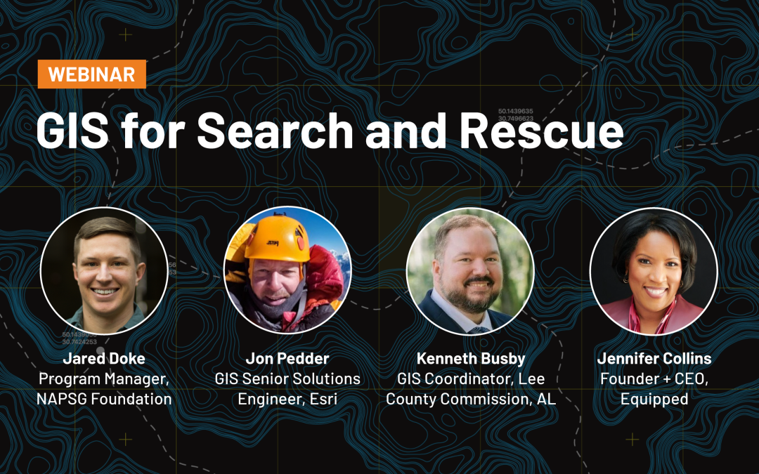 Webinar Recording: GIS for Search and Rescue