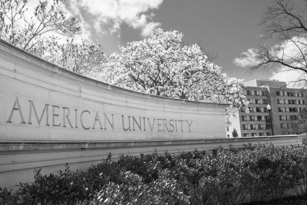 AU-Glover-Gate-Photo-bw American University
