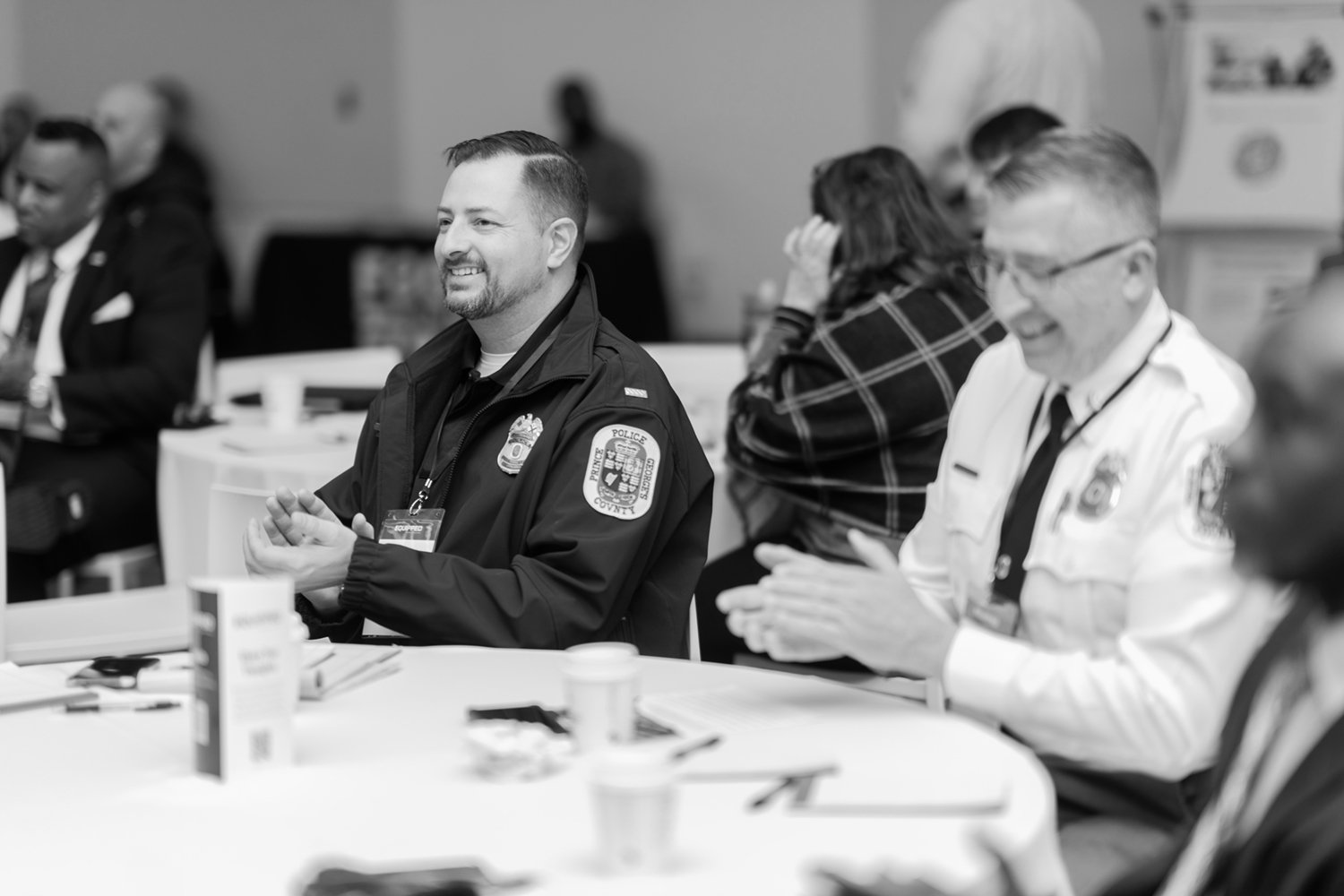TechnologySummit-3-bw Tech Summit participants